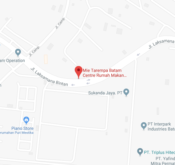 Peta lokasi Mie Tarempa